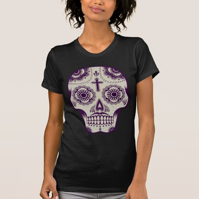 Camiseta Crânio do açúcar (Frente)