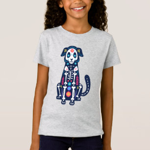 Camiseta Crânio do Açúcar Calavera Cão IV
