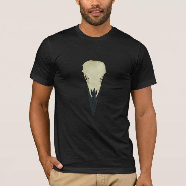 Camiseta Crânio do corvo (Frente)