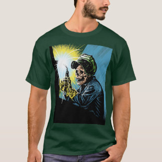 Camiseta Crânio do soldador