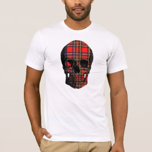 Camiseta Crânio do Tartan