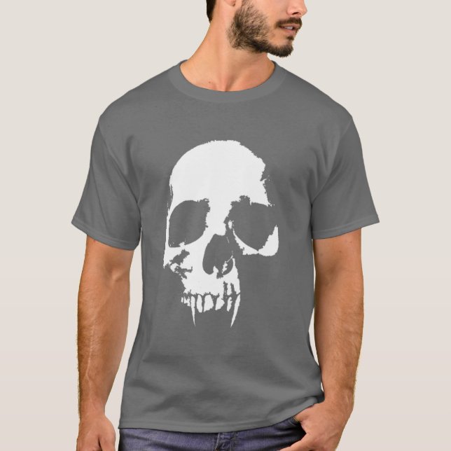 Camiseta Crânio do vampiro (Frente)
