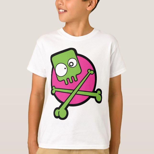 Camiseta Crânio E Crossbones (Frente)