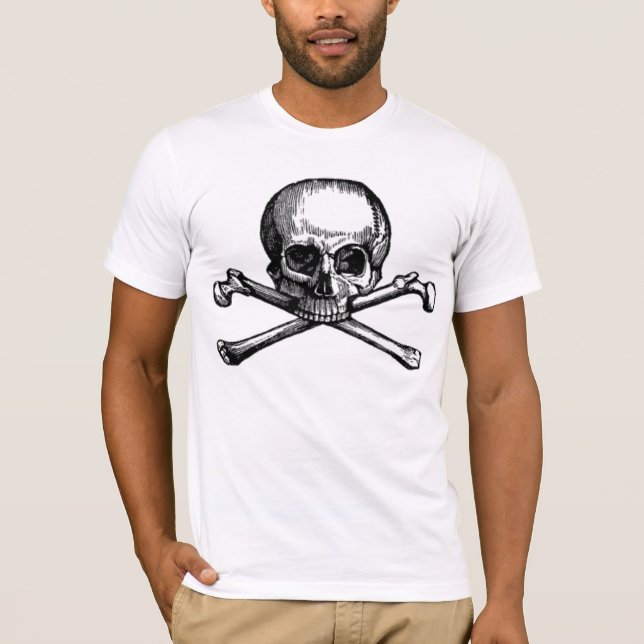 Camiseta Crânio E Ossos1833-1985 (Frente)