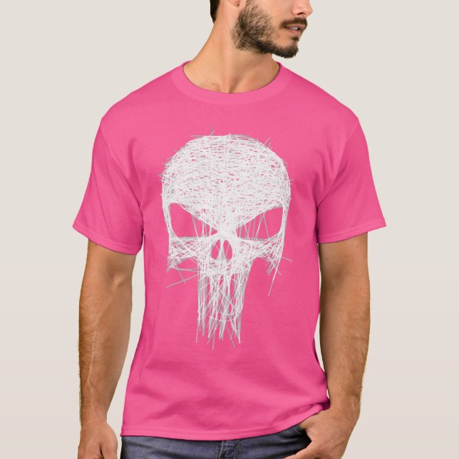 Camiseta Crânio Estilizado (Frente)