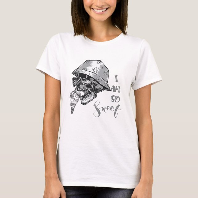 Camiseta Crânio Gelado (Frente)