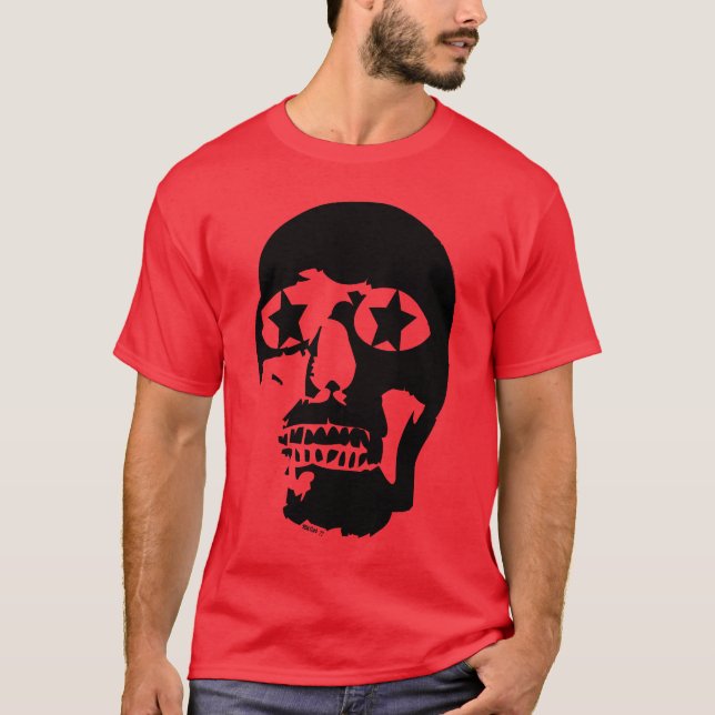 Camiseta Crânio grande (Frente)