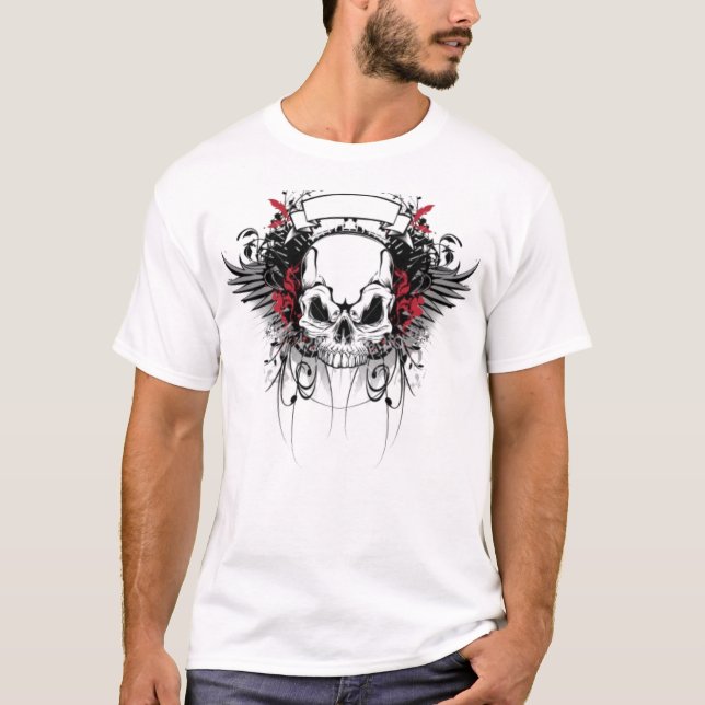 Camiseta Crânio impressionante (Frente)
