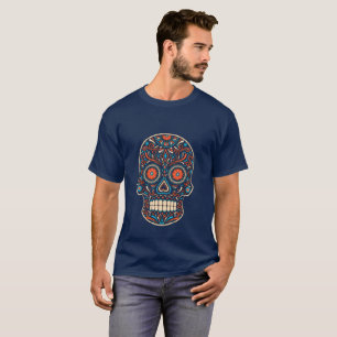 Camiseta Crânio mexicano