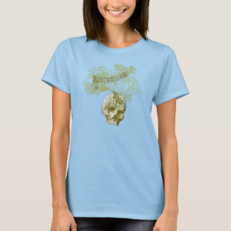 Camiseta Crânio Musical