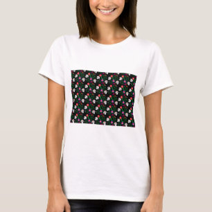 Camiseta crânio negro