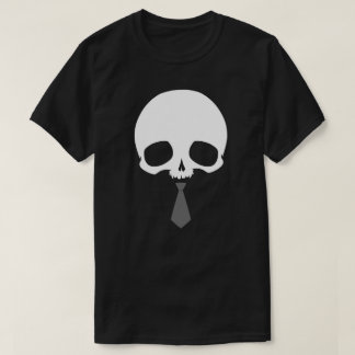 Camiseta Crânio Personalizável com Gravata