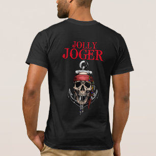 Camiseta Crânio pirata e bósforos
