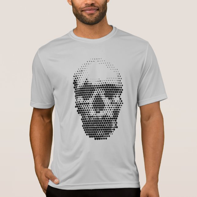 Camiseta Crânio Pontilhado (Frente)