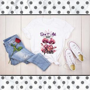 Camiseta Crânio rosa e Bonito