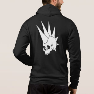 Camiseta Crânio Sem Jawless Punk Personalizável Versão 2