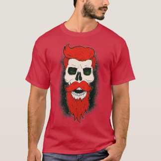 Camiseta Crânio vermelho