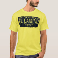 Crânio voado do EL Camino de Chevy clássico azul