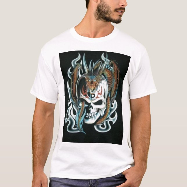 Camiseta Crânios (Frente)