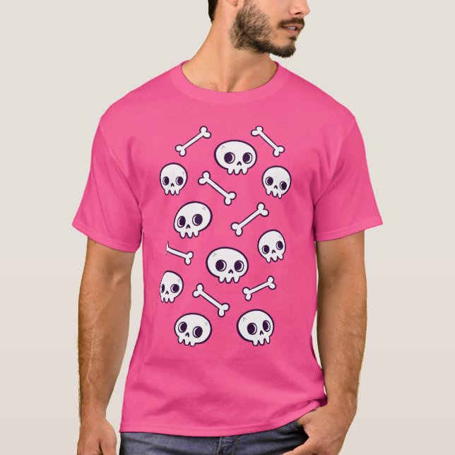 Camiseta Crânios Bonitos (Frente)