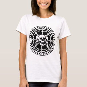 Camiseta Crânios com Espadas