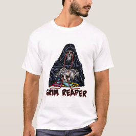Camiseta "Crânios da morte ligados a cordas"