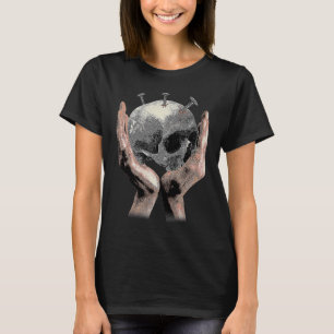 Camiseta Crânios do crânio Arte Vintage Caveira Roupa retrô