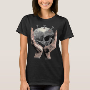 Camiseta Crânios do crânio Arte Vintage Caveira Roupa retrô
