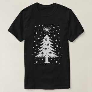 Camiseta Crânios Para Árvore De Natal