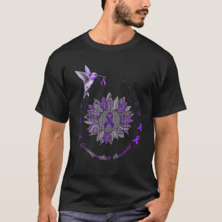 Camiseta Craniosinostose Sensibilização Girassol Hummingbir