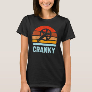 Camiseta Cranky Vintage Sun Bicycle Cycling