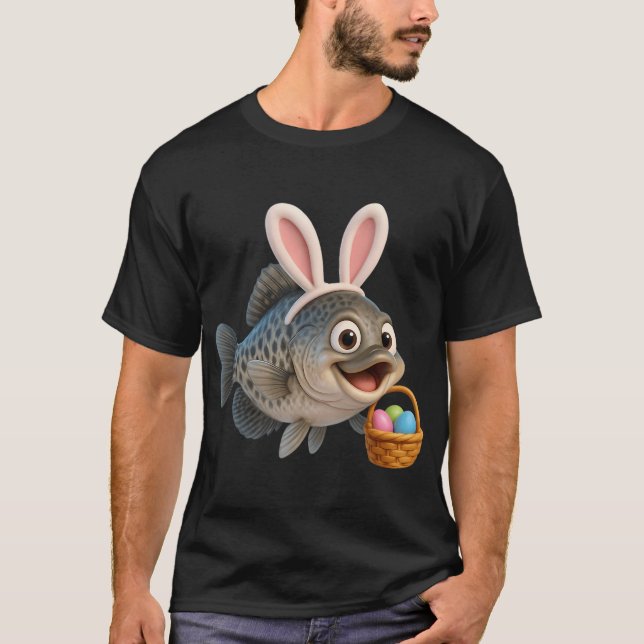 Camiseta Crappie de Páscoa (Frente)