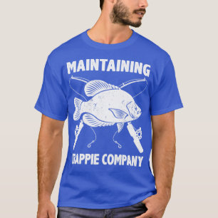 Camiseta Crappie Engraçado Pun Pomoxis Pescador Dizendo