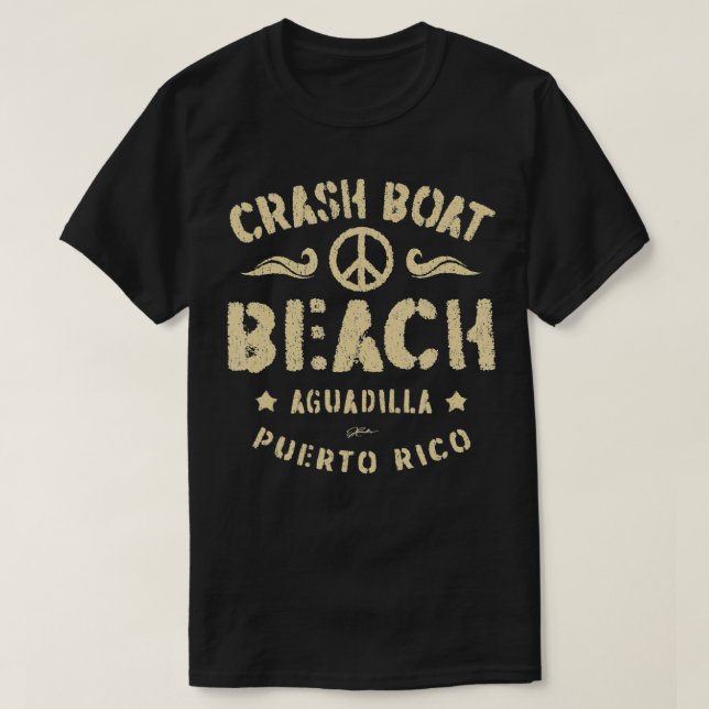 Camiseta Crash Boat Beach Aguadilla Puerto Rico Beach (Frente do Design)