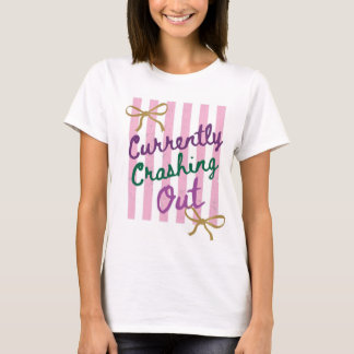 Camiseta Crashing Out Atual, Laço Coquette