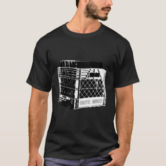 Camiseta Crate Digger Com Cheio De Taxa De Registros Lp