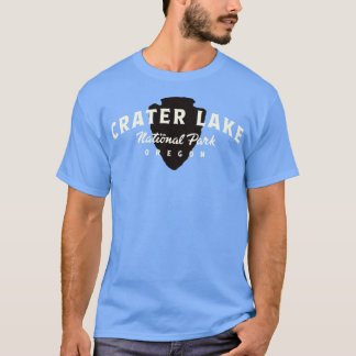 Camiseta Crater Lake National Park Arranchou Texto
