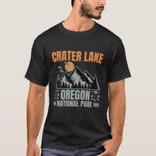 Camiseta Crater Lake National Park Hiking Oregon Camping