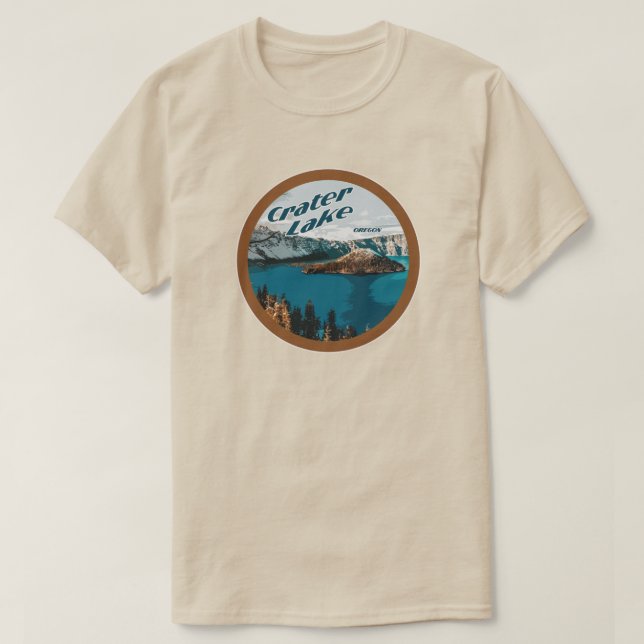 Camiseta Crater Lake - Oregon (Frente do Design)