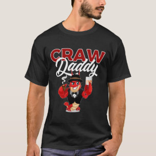 Camiseta Crawaddy e Crawfish Boils Lover para Festivais S