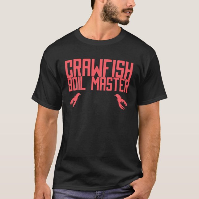 Camiseta Crawfish Boil Master Cajun Party (Frente)
