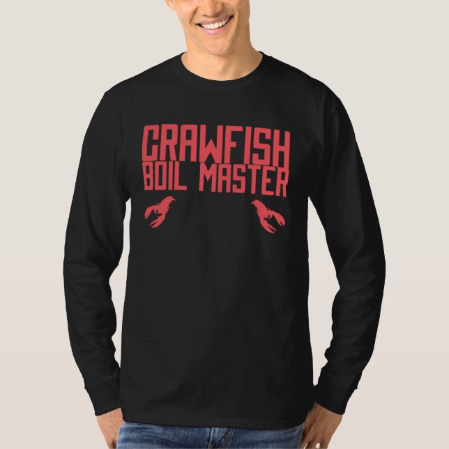 Camiseta Crawfish Boil Master Cajun Party (Frente)