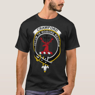 Camiseta Crawford Crest Tartan Clan Scottish Clan