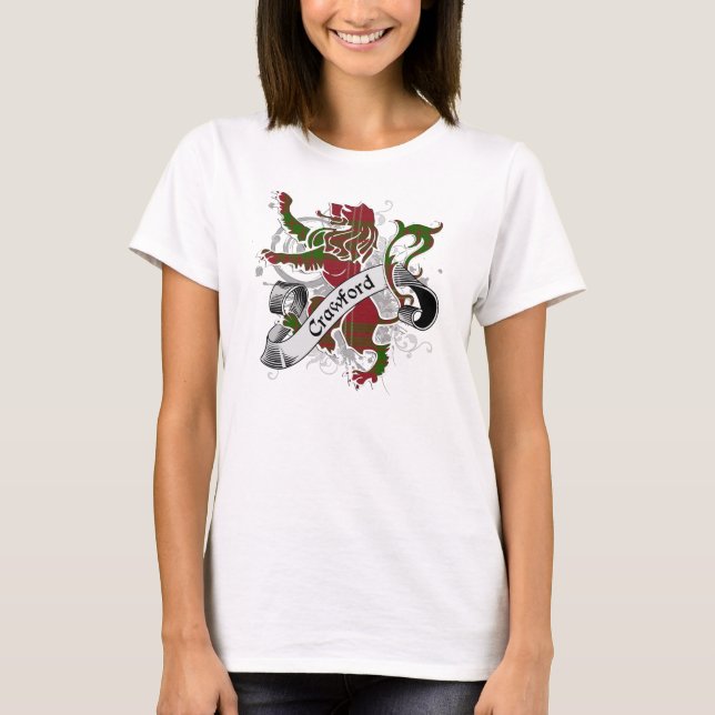Camiseta Crawford Tartan Lion (Frente)