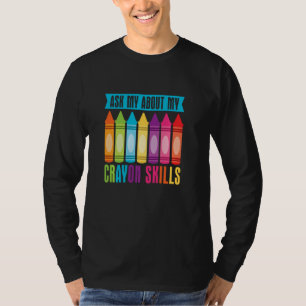Camiseta Cray Colors Arte Infantil - Giz de Cera