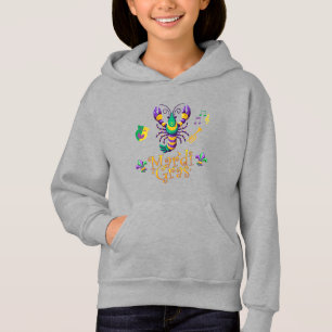 Camiseta Crayfish/trompet/mask/fleur de lis Mardi Gras