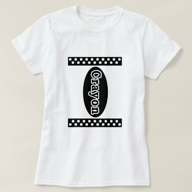 Camiseta Crayon Box Halloween Costume Pick Any Color - Coup (Frente do Design)