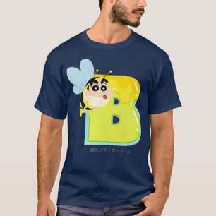 Camiseta Crayon Shin-chan FUN STUDY A to Z B one