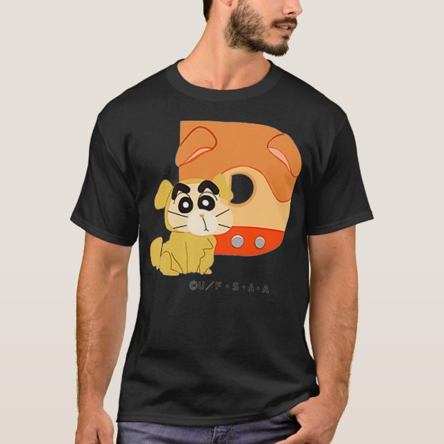 Camiseta Crayon Shin-chan FUN STUDY A to Z D one (Frente)