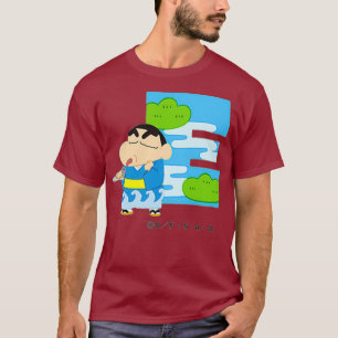 Camiseta Crayon Shin-chan FUN STUDY A to Z E one